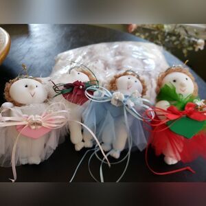 12 Pack Crafting Angel Ornaments